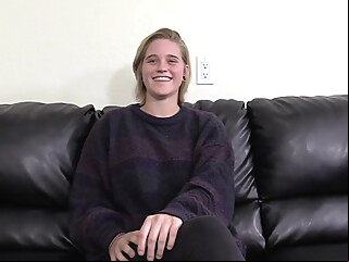 Thia stunned her manager when she got naked and spread her legs wide to get fucked amateur big tits casting video